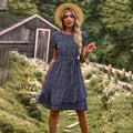 Alicia Aesthetic Floral Dress Premium Wardrobe Essential