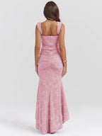 DressBetty - 2024 Sexy Off-shoulder Sleeveless Bodycon Club Party Maxi Dress