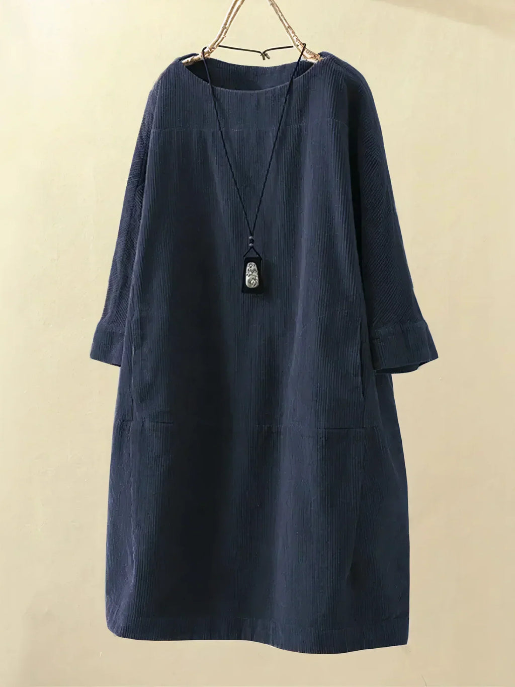 Fernanda Premium a Line Corduroy Dress Statement Occasion Edit