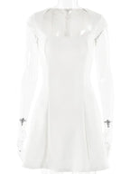 Elegant Backless Bodycon Mini Party Dress