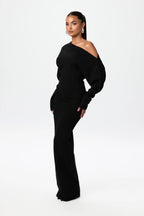 Serena Off - Shoulder Knit Dress