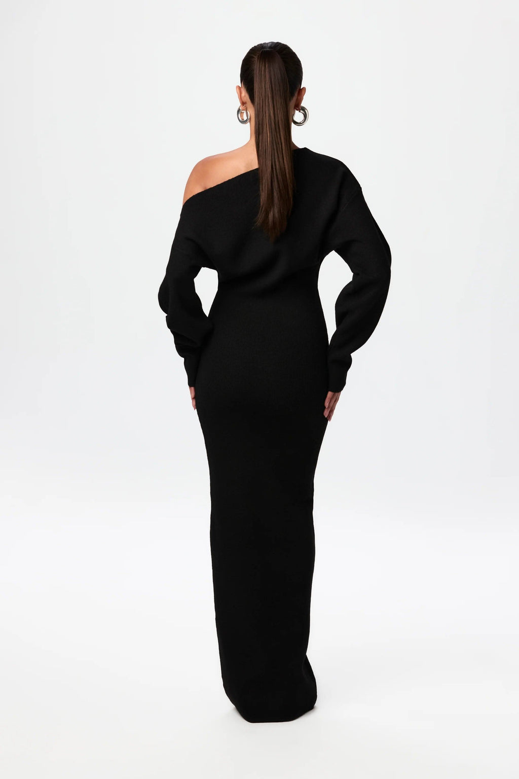 Serena Off - Shoulder Knit Dress