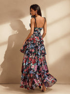 Floral Printed Skirt Set