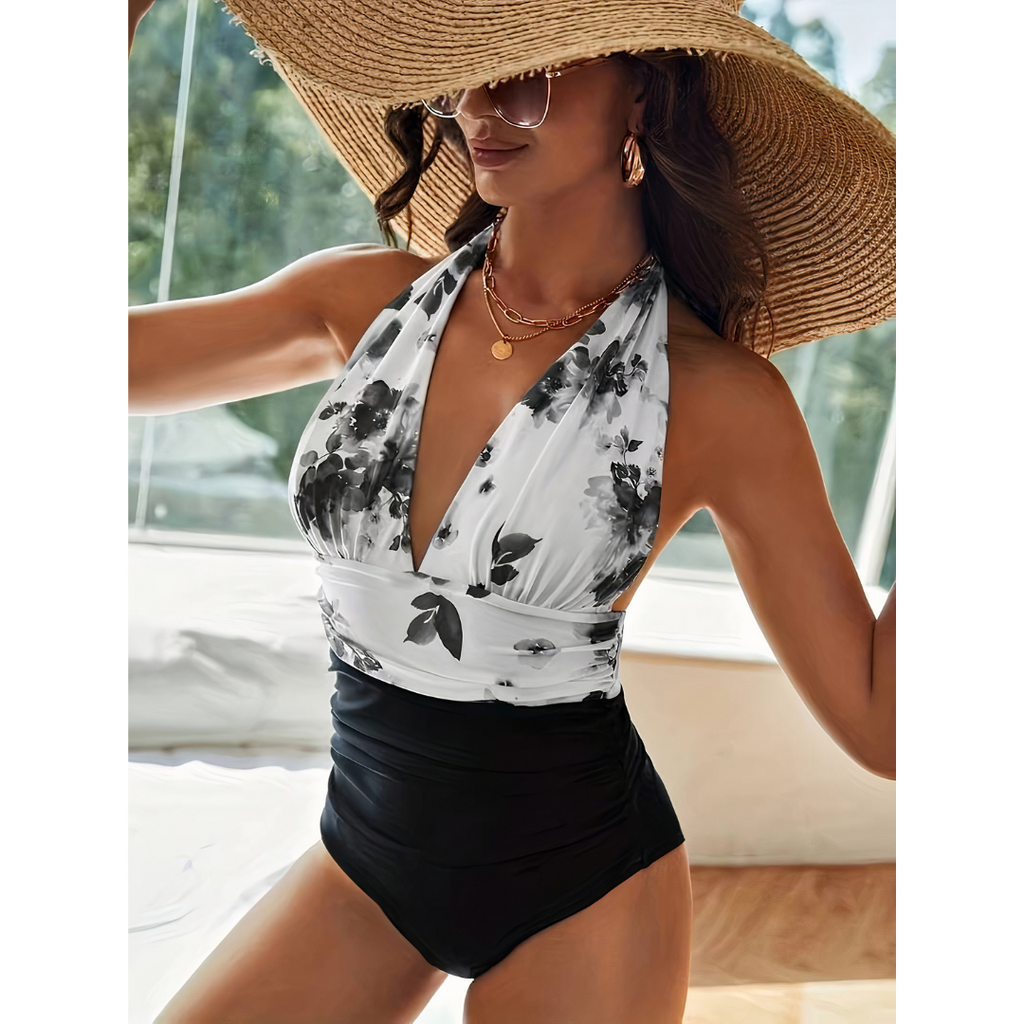 Casandra Aesthetic Marble Bathing Dress Premium Wardrobe Essential