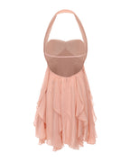 Caterina Floral Halter Dress