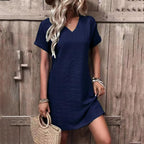 Yazmín Minimalist Stylish Mini Dress Premium Wardrobe Essential