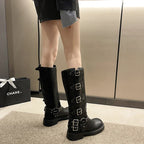 Chic Stylish LaceUp Comfortable Elegant Knee High Boots