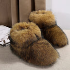 High Overtheknee Fur Fashion Woollike Plus Velvet Snow Boot