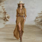 Hayley | Belted Shirt Dress