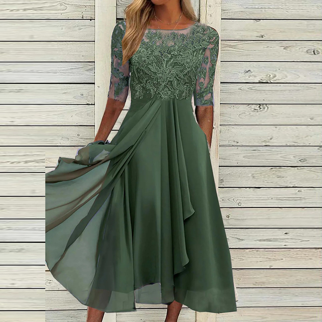 Lydia Premium and Unique Summer Dress Elevated Occasion Wear
