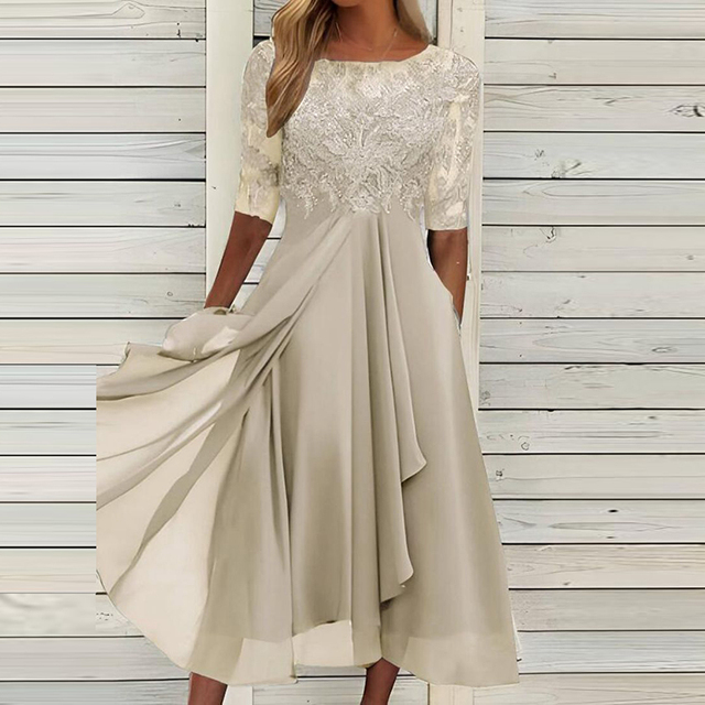 Lydia Premium and Unique Summer Dress Elevated Occasion Wear