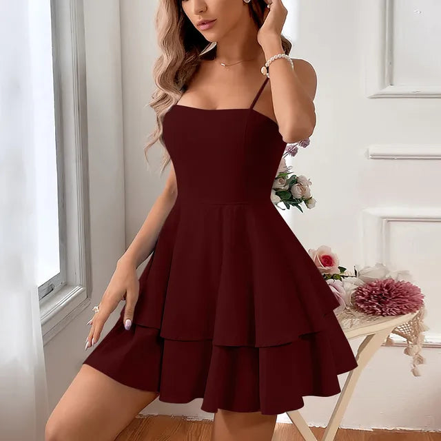 Angélica Exclusive Cake Dress for Women Evening Wear Edit