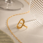 Noelle Open Frame Ring