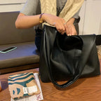 Norie Faux Leather Shoulder Bag