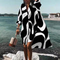 Julia Womens Long Sleeved Premium Dress for Streetwear Style