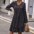 Jaylin Floral Ruched Mini Dress FINAL