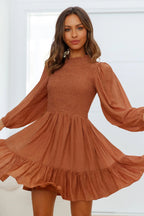 Vara Chiffon Ruffle Dress FINAL