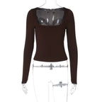 Anaiya Asymmetric Long Sleeve Top