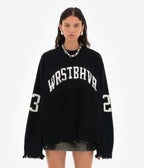 Remedy Jacquard Alphabet Sweater