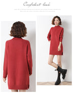 Smoky Mountain Sweater Dress Red FINAL
