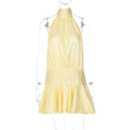 Nathaly Halter Mini Dress