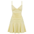 Blakelee Pleated Strappy Mini Dress
