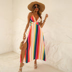 Nicoya Metallic Maxi Dress