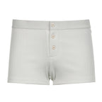 Ciera Three-Button Knitted Short