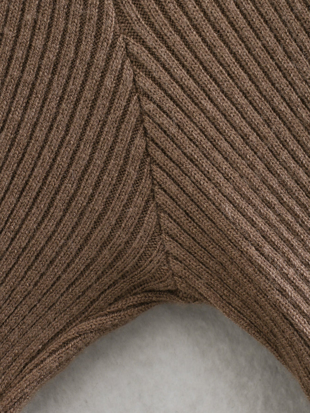 Caleb Ribbed Knit Midi Dress Caramel FINAL