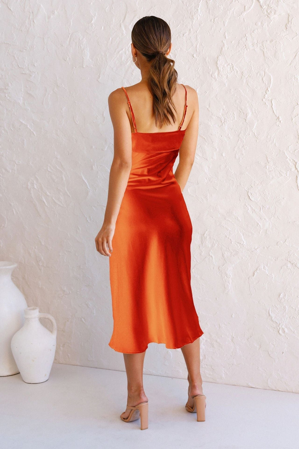 Redwoods Modal Blend Maxi Dress Rust FINAL