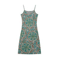 Marina Statement Women's Floral a Line Slip Dress Designer Edit