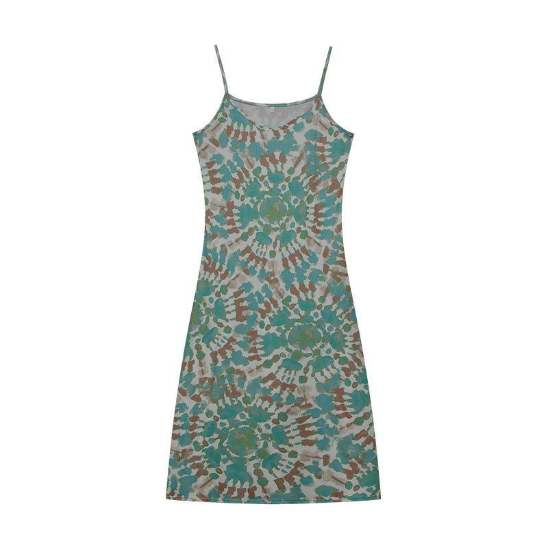 Marina Statement Women's Floral a Line Slip Dress Designer Edit