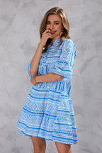 Creamsicle Cotton Woven Cover Up Dress