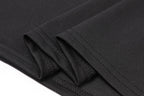Carmina Statement Sleeve Bodycon Dress Black FINAL