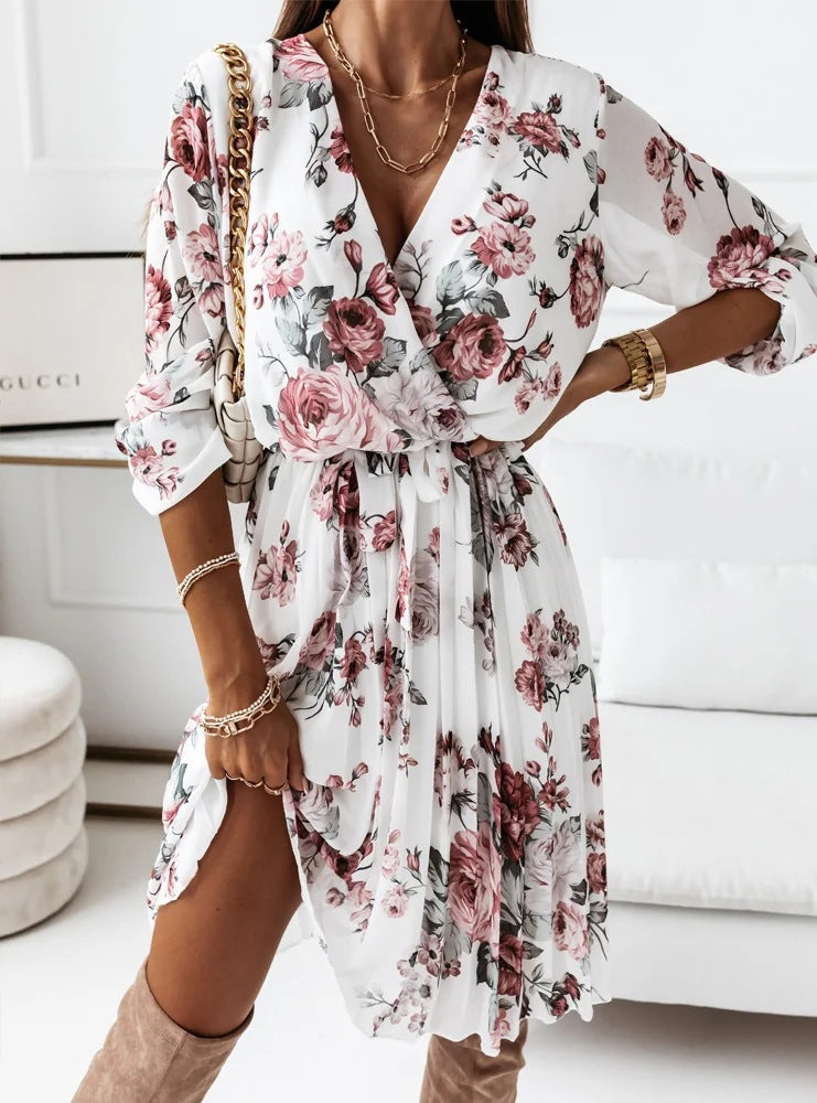 Truffle Floral Tie Dress FINAL