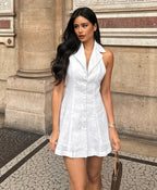 Gatiss Mini Dress White