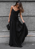 Isla Backless Spaghetti Strap Maxi Dress