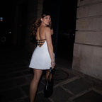 Slim Fit Tube Top Short Dress Socialite Backless
