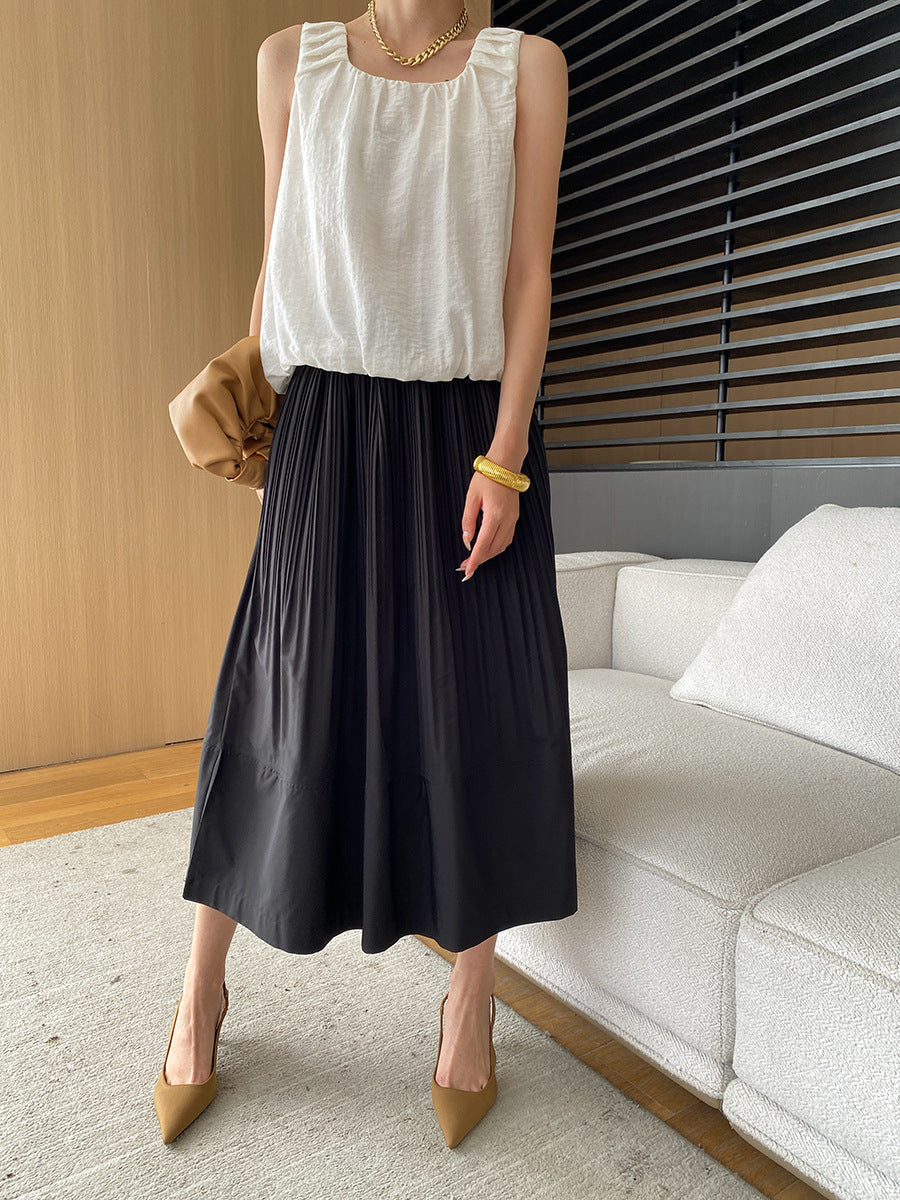 High waist skirt