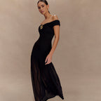 Paris Maxi Dress Black