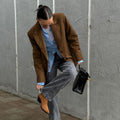 Business Brown Suit Jacket