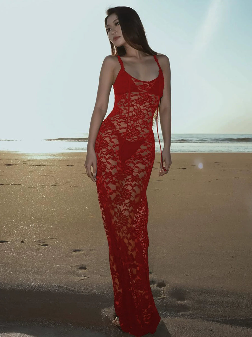 Emilia Lace Maxi Dress