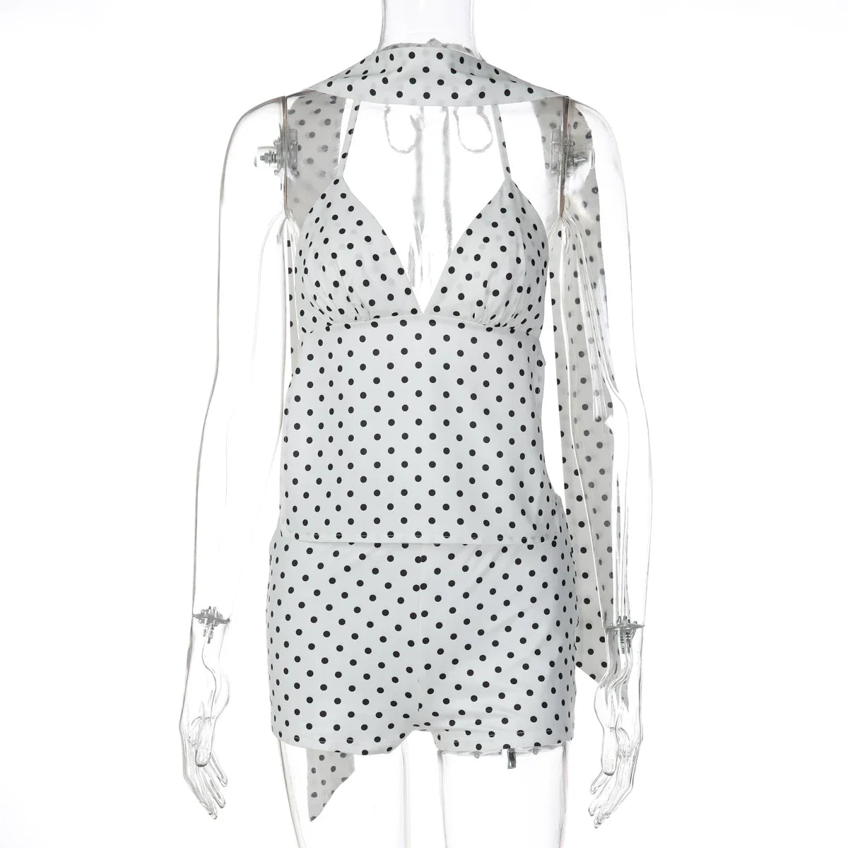 Polka Dot Two-Piece Short Set