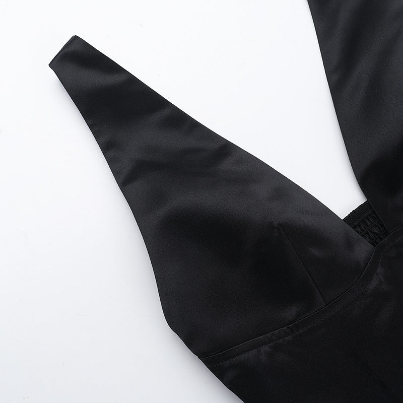 Snowdrop Mini Dress Black