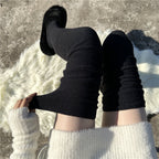 Randy Cozy Ribbed Knit Over the Knee Socks