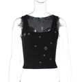 Diem Eyelet Tube Top