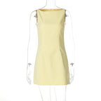 Mahlani Woven Mini Dress