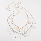 Elegant Tassel Star Moon Diamond Waist Body Chain