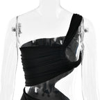 Pathy Maxi Dress Black