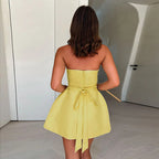 Tansy Mini Dress Yellow